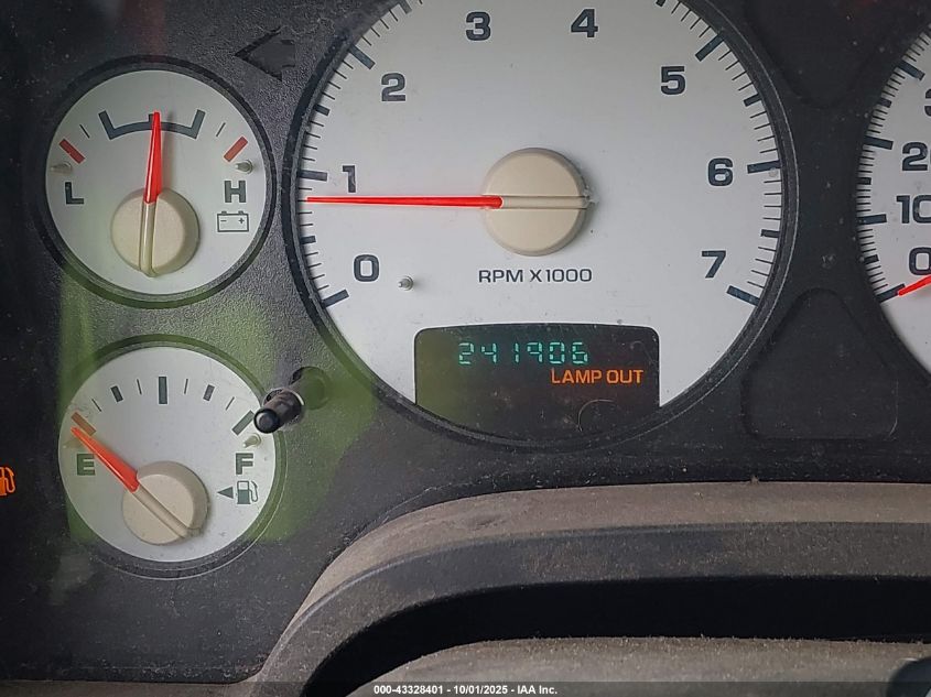 2004 Dodge Ram 1500 Slt/Laramie VIN: 1D7HA18D54S559315 Lot: 43328401