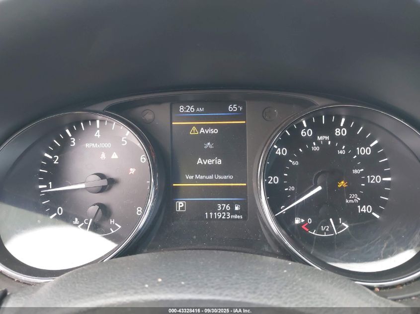 2019 Nissan Rogue Sv VIN: 5N1AT2MT8KC727413 Lot: 43328416