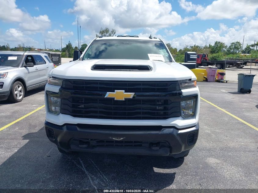 2024 Chevrolet Silverado 3500Hd 4Wd Long Bed Work Truck VIN: 1GC4YSEYXRF241272 Lot: 43328418