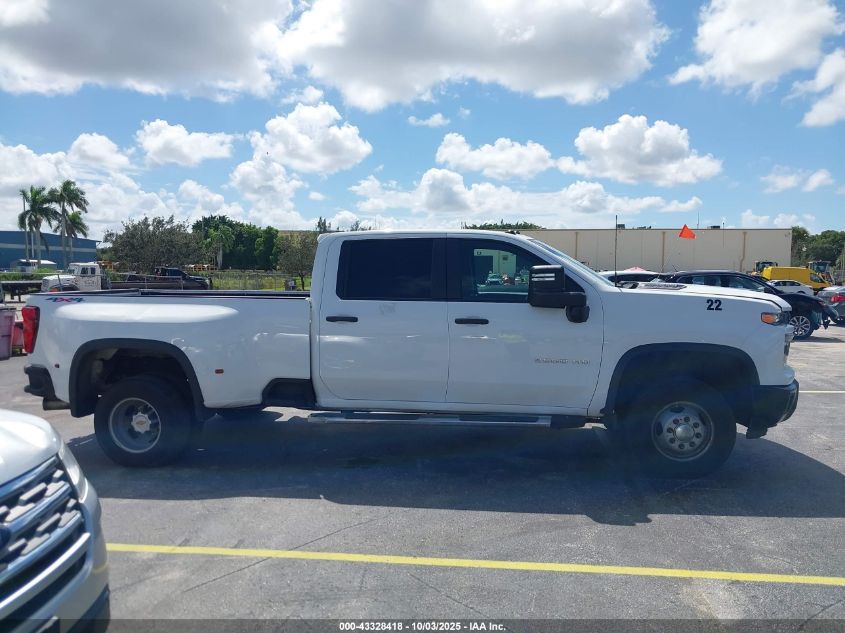2024 Chevrolet Silverado 3500Hd 4Wd Long Bed Work Truck VIN: 1GC4YSEYXRF241272 Lot: 43328418