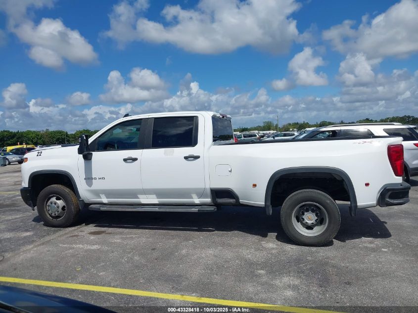 2024 Chevrolet Silverado 3500Hd 4Wd Long Bed Work Truck VIN: 1GC4YSEYXRF241272 Lot: 43328418