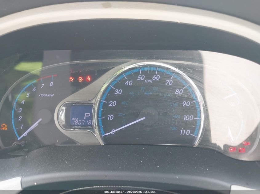 2012 Toyota Sienna Xle V6 8 Passenger VIN: 5TDYK3DC1CS271668 Lot: 43328427