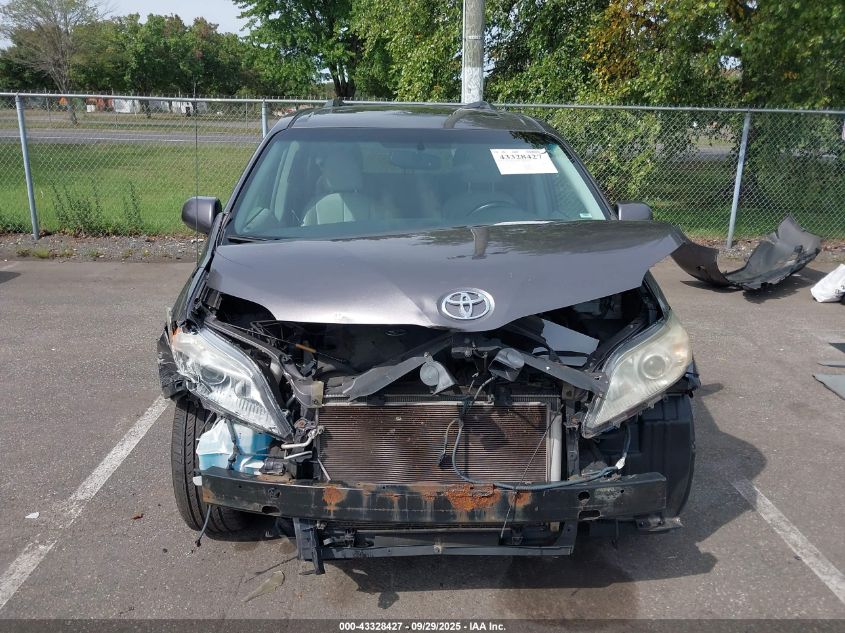 2012 Toyota Sienna Xle V6 8 Passenger VIN: 5TDYK3DC1CS271668 Lot: 43328427