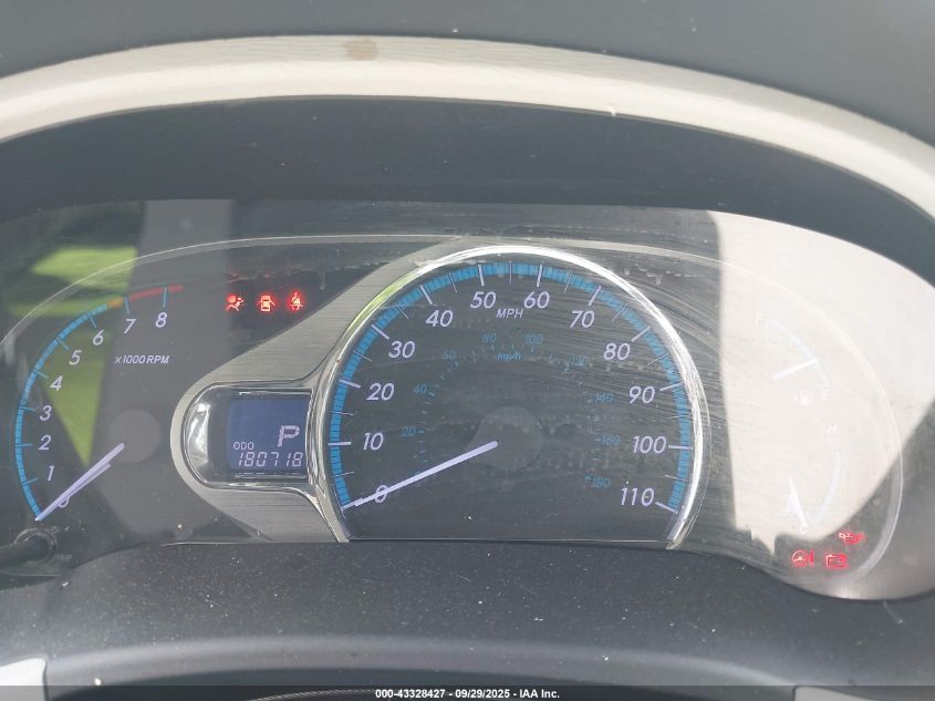 2012 Toyota Sienna Xle V6 8 Passenger VIN: 5TDYK3DC1CS271668 Lot: 43328427