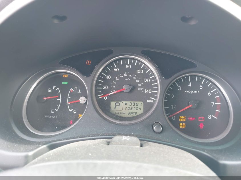 2008 Subaru Forester 2.5Xt Limited VIN: JF1SG69698H709897 Lot: 43328426