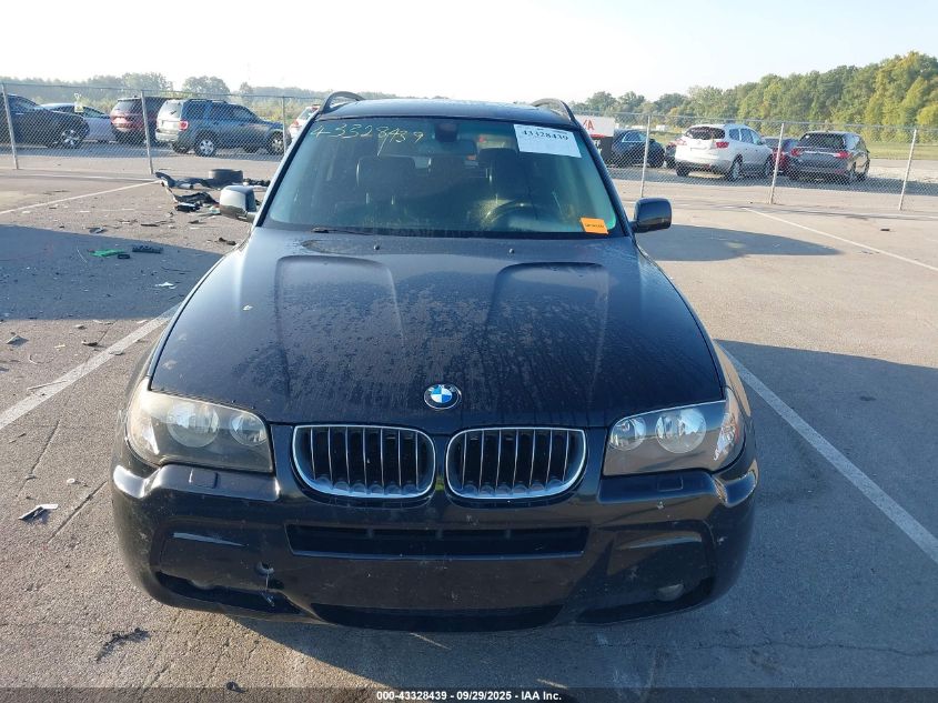 2006 BMW X3 3.0I VIN: WBXPA93436WD31861 Lot: 43328439