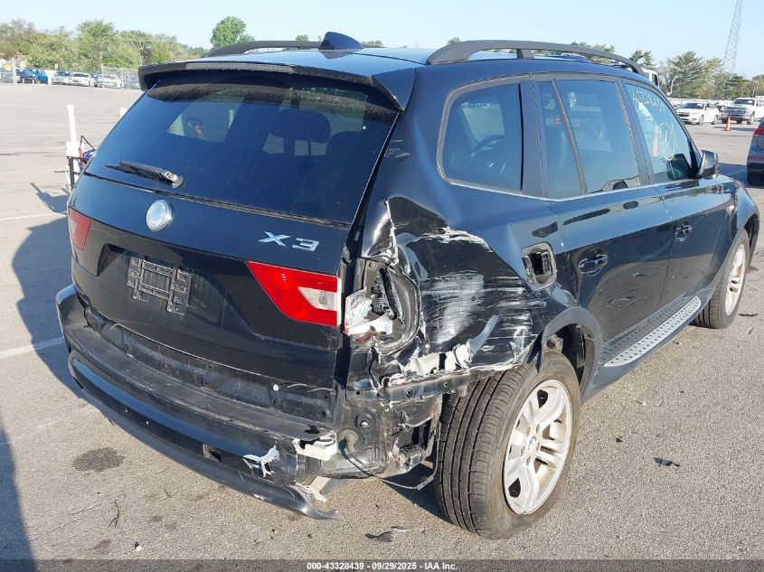 2006 BMW X3 3.0I VIN: WBXPA93436WD31861 Lot: 43328439