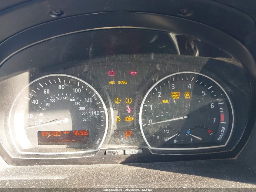 2006 BMW X3 3.0I VIN: WBXPA93436WD31861 Lot: 43328439