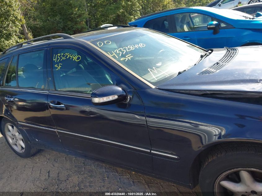 2003 Mercedes-Benz C 240 VIN: WDBRH61J23F344584 Lot: 43328440