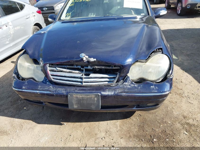 2003 Mercedes-Benz C 240 VIN: WDBRH61J23F344584 Lot: 43328440