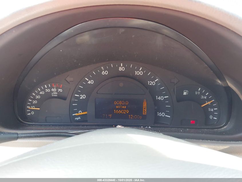 2003 Mercedes-Benz C 240 VIN: WDBRH61J23F344584 Lot: 43328440