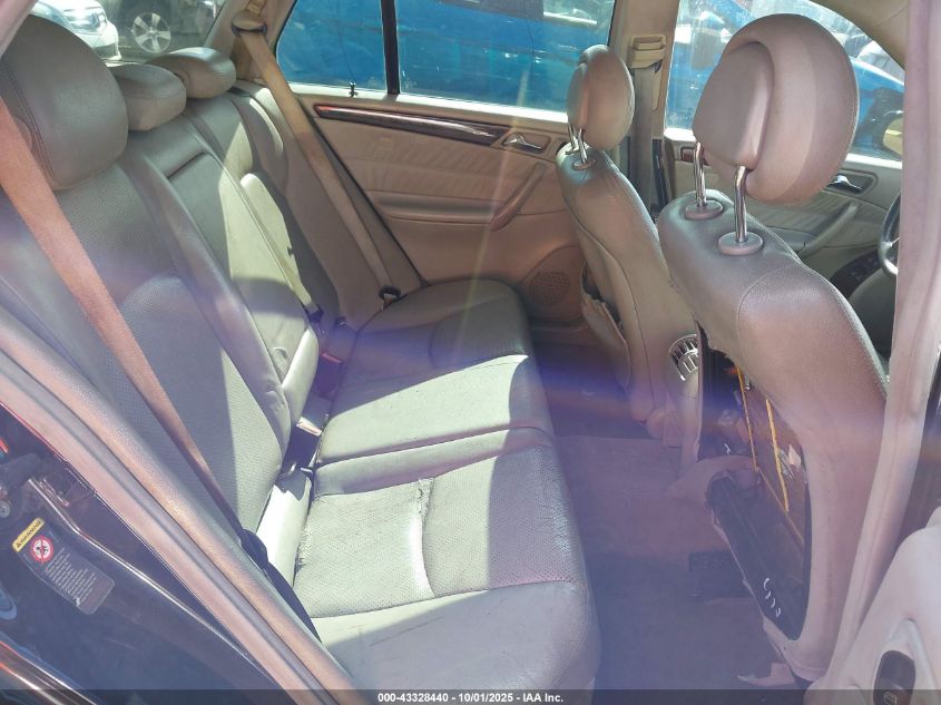 2003 Mercedes-Benz C 240 VIN: WDBRH61J23F344584 Lot: 43328440