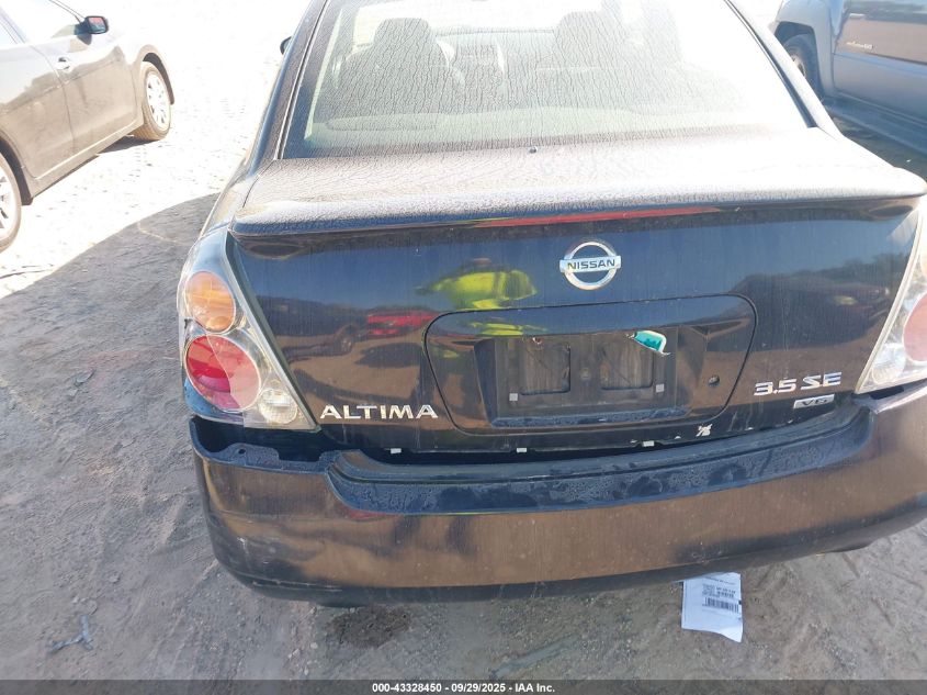 2003 Nissan Altima 3.5 Se VIN: 1N4BL11E63C321470 Lot: 43328450