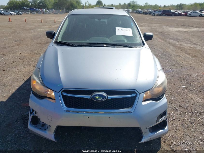 2016 Subaru Impreza 2.0I VIN: JF1GPAA68G8222998 Lot: 43328503