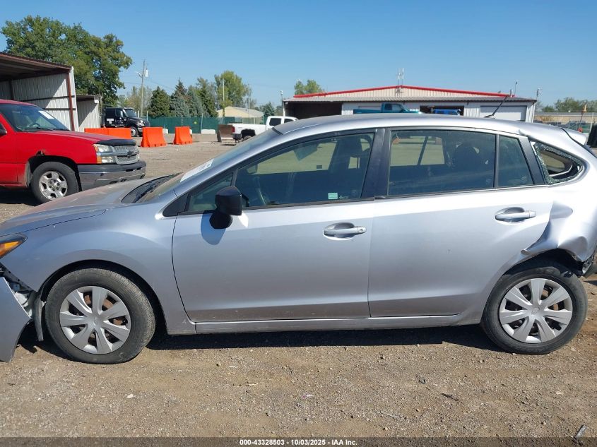 2016 Subaru Impreza 2.0I VIN: JF1GPAA68G8222998 Lot: 43328503