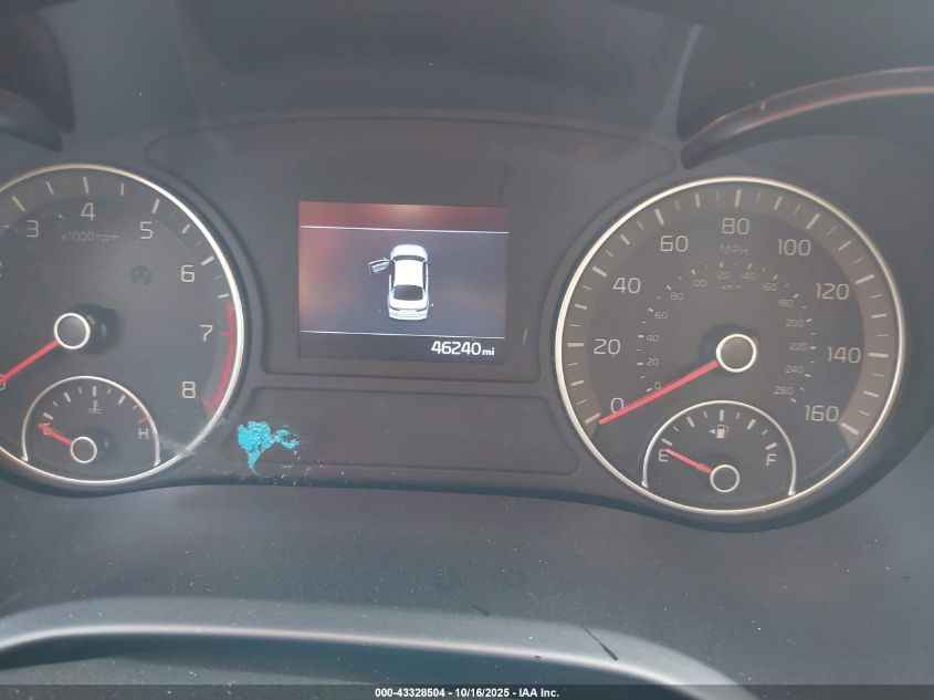 2019 Kia Optima Lx VIN: 5XXGT4L36KG343271 Lot: 43328504