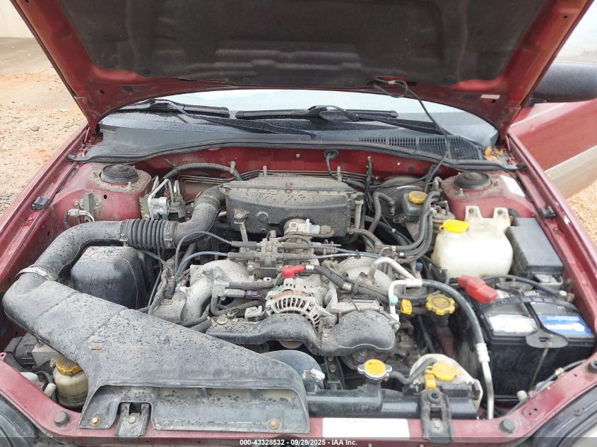 2002 Subaru Outback VIN: 4S3BH665X27650620 Lot: 43328532