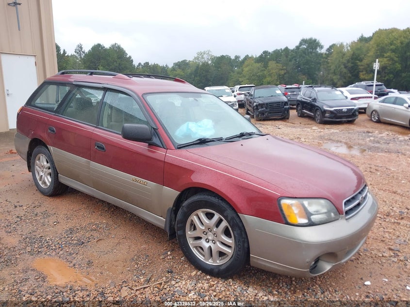 4S3BH665X27650620 2002 Subaru Outback auction photo 1