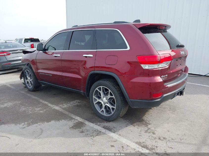 2019 Jeep Grand Cherokee Limited 4X4 VIN: 1C4RJFBG9KC567942 Lot: 43328537