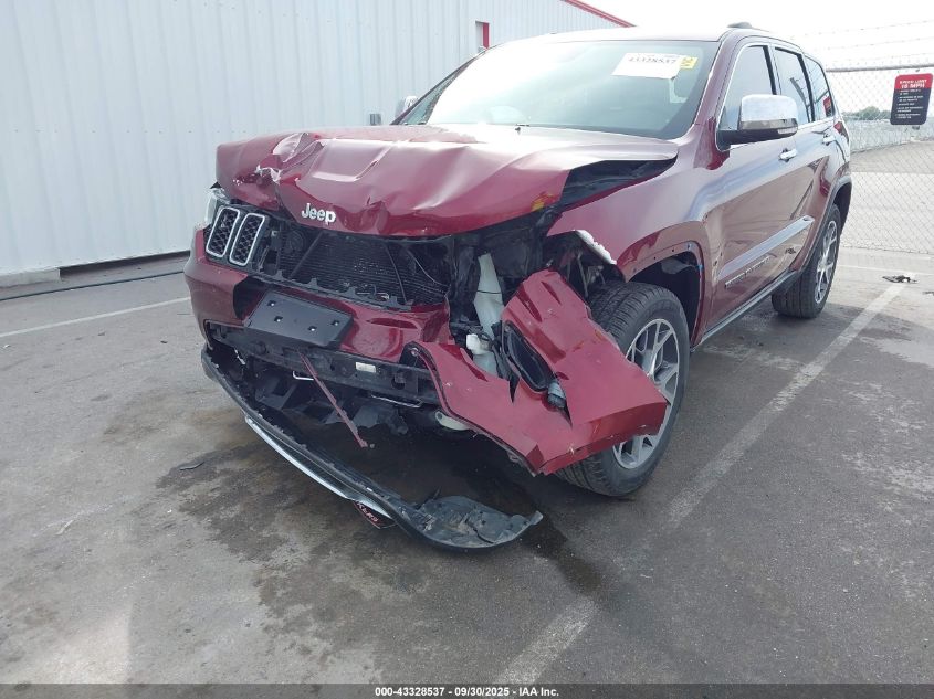 2019 Jeep Grand Cherokee Limited 4X4 VIN: 1C4RJFBG9KC567942 Lot: 43328537