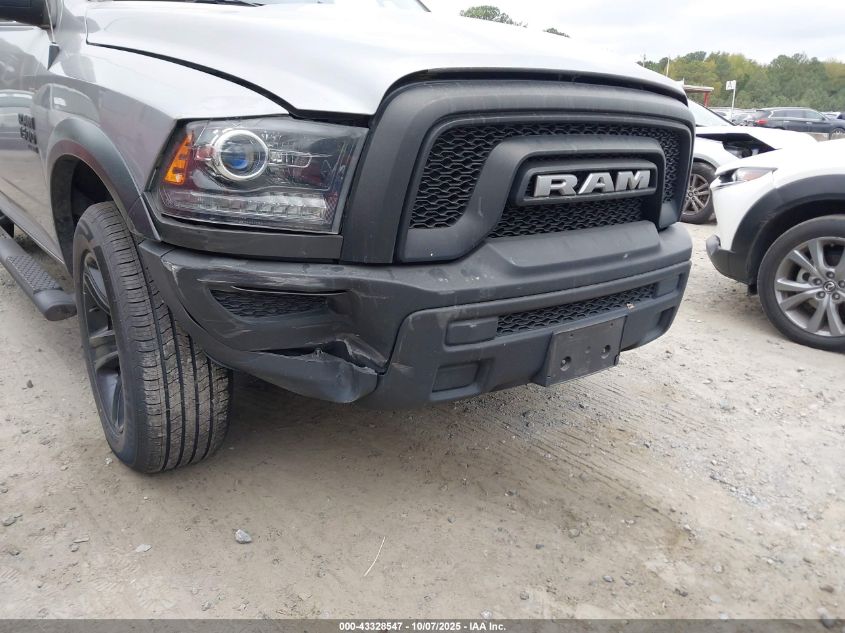 2022 Ram 1500 Classic Warlock 4X4 5'7 Box VIN: 1C6RR7LG7NS192888 Lot: 43328547