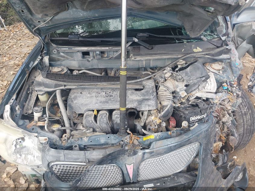 2006 Pontiac Vibe VIN: 5Y2SM65856Z455185 Lot: 43328562