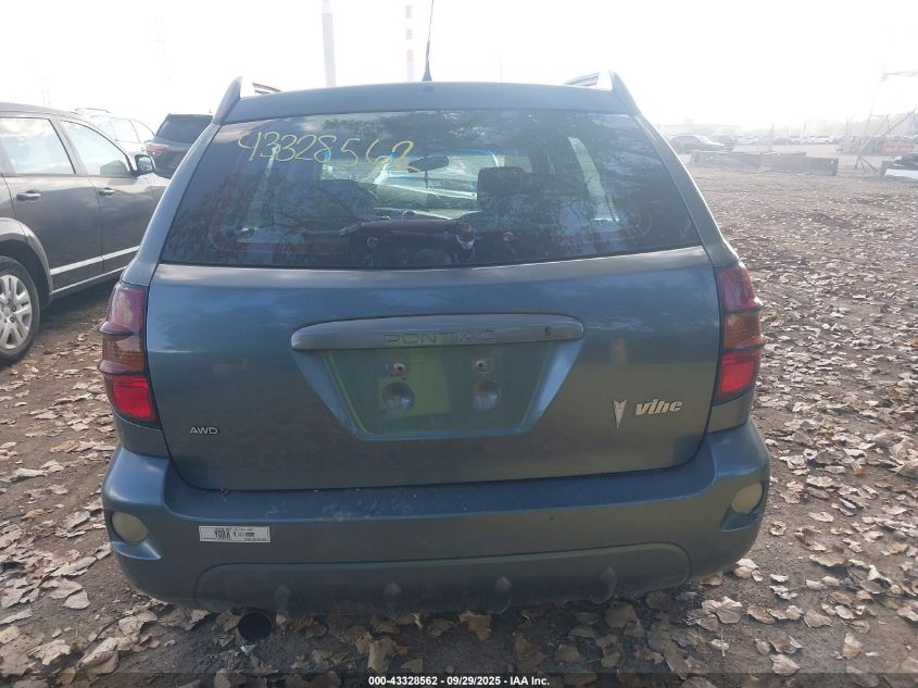 2006 Pontiac Vibe VIN: 5Y2SM65856Z455185 Lot: 43328562