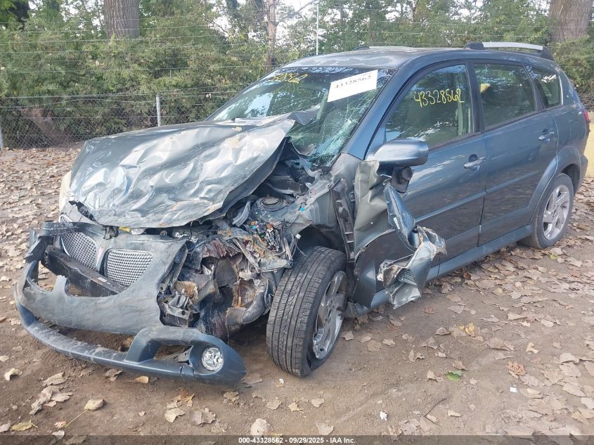 2006 Pontiac Vibe VIN: 5Y2SM65856Z455185 Lot: 43328562