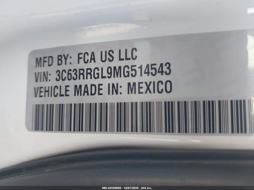 3C63RRGL9MG514543 2021 RAM 3500 photo no. 9
