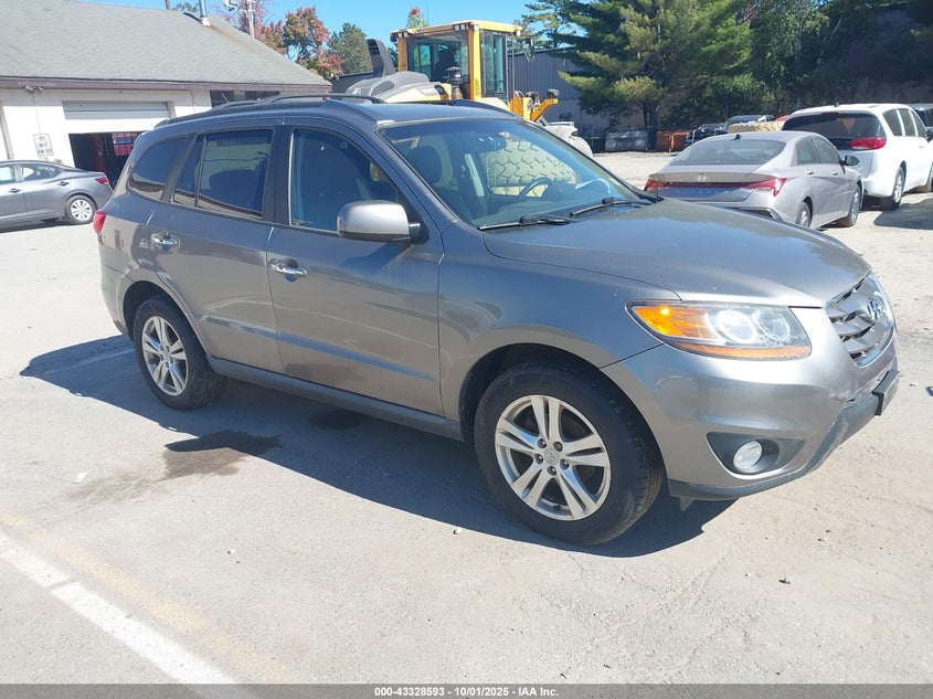 2011 Hyundai Santa Fe Limited V6 VIN: 5XYZKDAGABG082156 Lot: 43328593