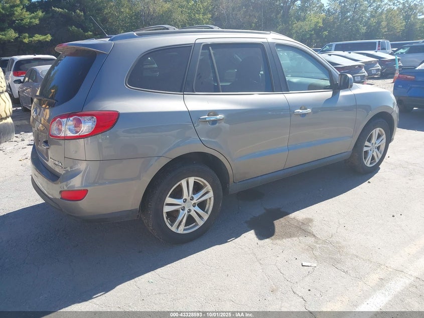 2011 Hyundai Santa Fe Limited V6 VIN: 5XYZKDAGABG082156 Lot: 43328593