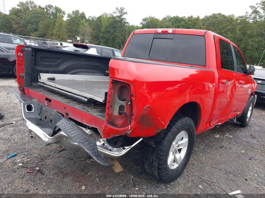 2017 RAM 1500 SLT  4X2 5'7 BOX 1C6RR6LG8HS561210