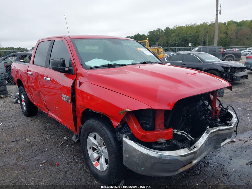 2017 RAM 1500 SLT  4X2 5'7 BOX 1C6RR6LG8HS561210