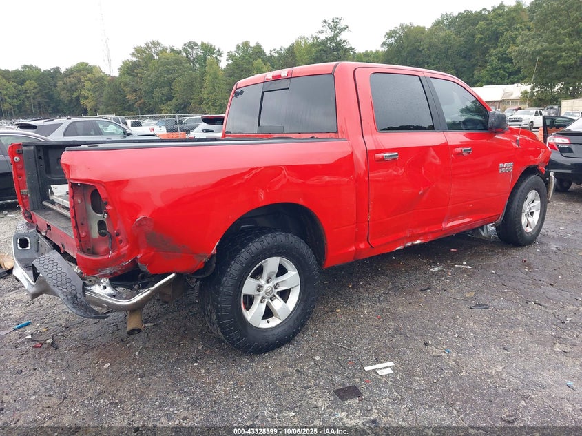 2017 RAM 1500 SLT  4X2 5'7 BOX 1C6RR6LG8HS561210