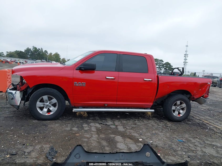 2017 RAM 1500 SLT  4X2 5'7 BOX 1C6RR6LG8HS561210