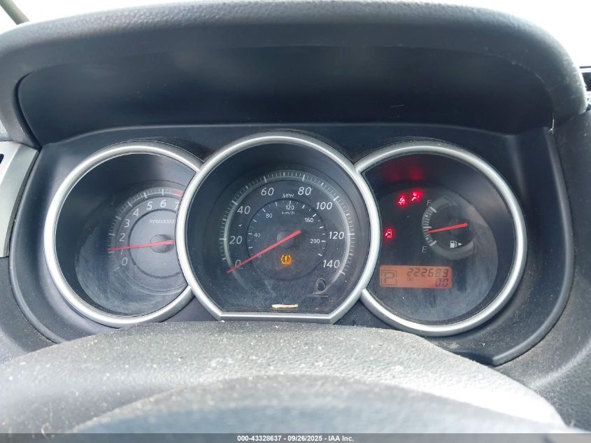 2010 Nissan Versa 1.8S VIN: 3N1BC1AP8AL393481 Lot: 43328637