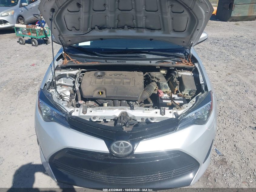 2018 Toyota Corolla L VIN: 5YFBURHE5JP766055 Lot: 43328649