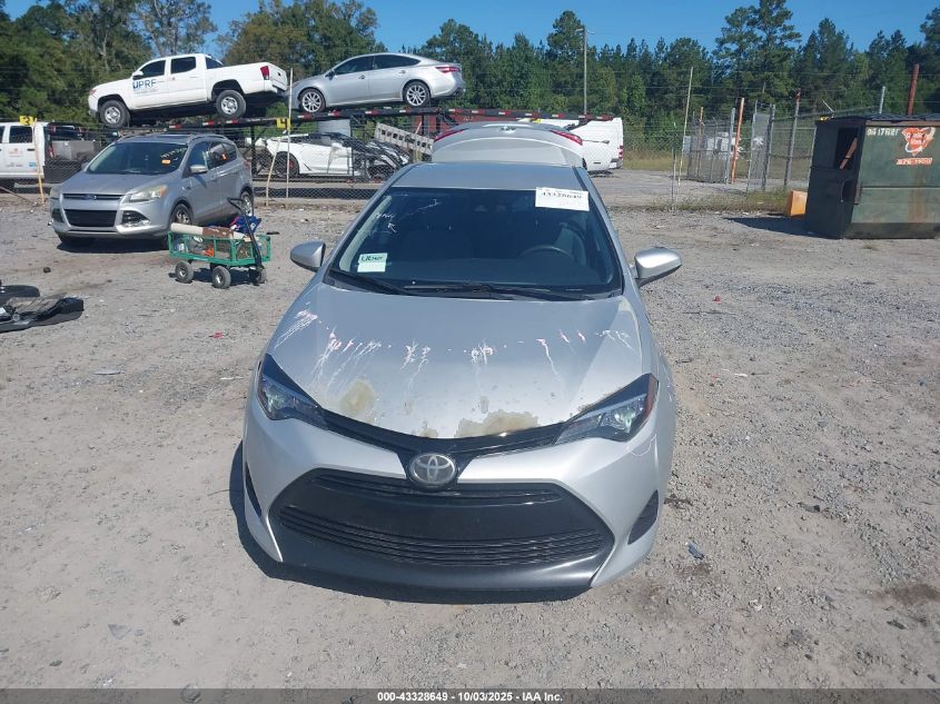 2018 Toyota Corolla L VIN: 5YFBURHE5JP766055 Lot: 43328649
