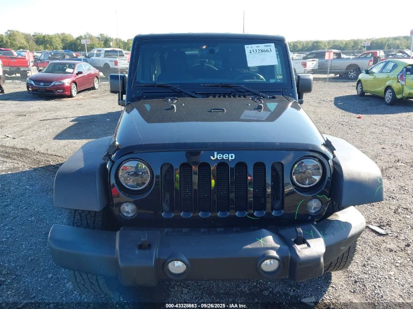 2015 Jeep Wrangler Unlimited Sport VIN: 1C4BJWDG4FL519432 Lot: 43328663