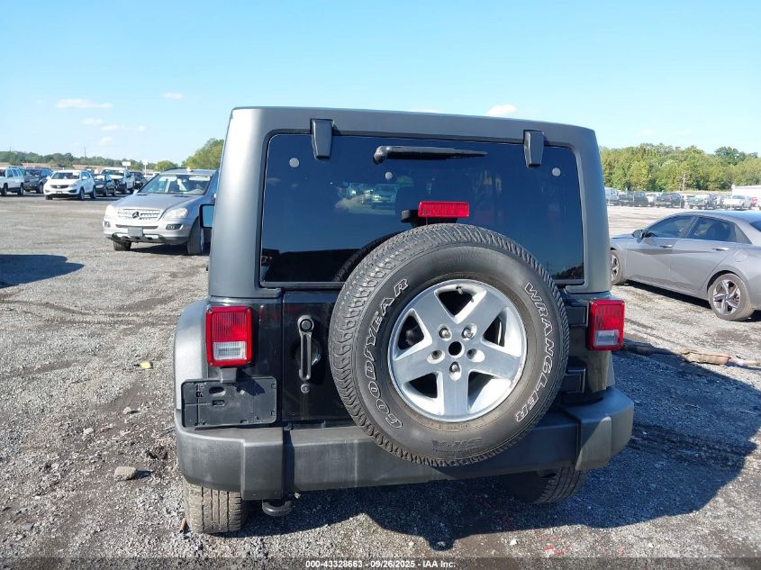2015 Jeep Wrangler Unlimited Sport VIN: 1C4BJWDG4FL519432 Lot: 43328663