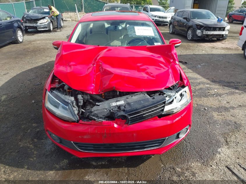 2011 Volkswagen Jetta 2.5L Sel VIN: 3VWLZ7AJ8BM376218 Lot: 43328664