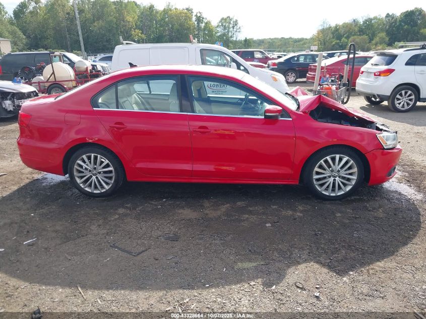 2011 Volkswagen Jetta 2.5L Sel VIN: 3VWLZ7AJ8BM376218 Lot: 43328664