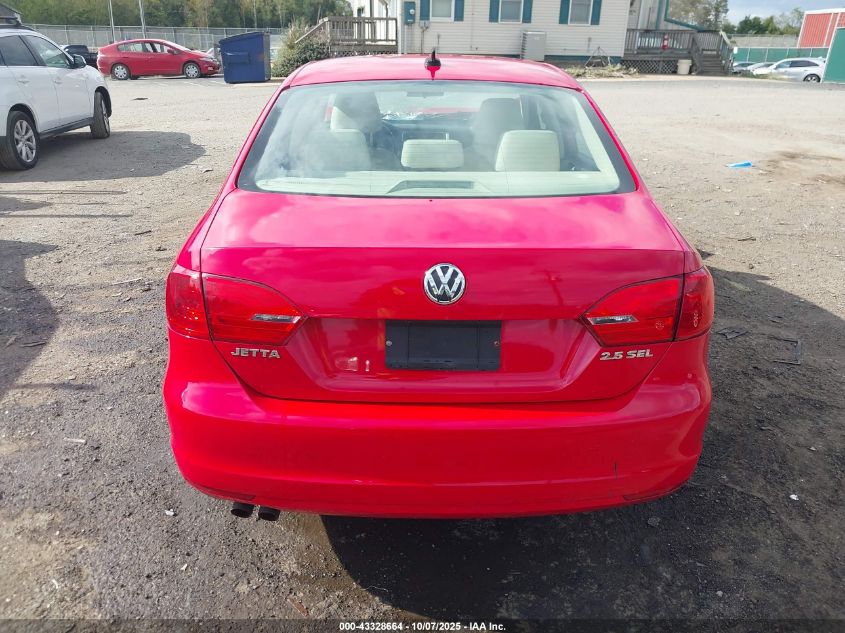 2011 Volkswagen Jetta 2.5L Sel VIN: 3VWLZ7AJ8BM376218 Lot: 43328664