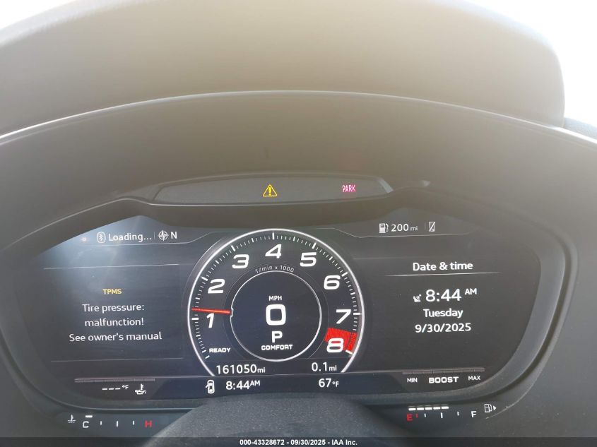 2017 AUDI TT 2.0T TRUC5AFV1H1021152