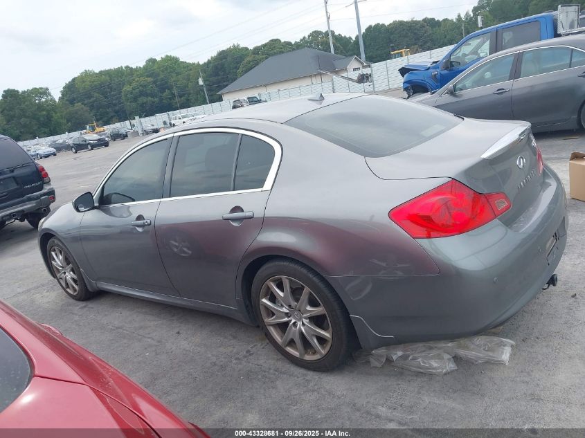2013 Infiniti G37 Journey VIN: JN1CV6AP7DM717882 Lot: 43328681