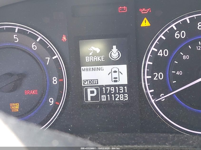 2013 Infiniti G37 Journey VIN: JN1CV6AP7DM717882 Lot: 43328681