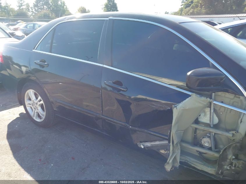 2007 Honda Accord 2.4 Ex VIN: 1HGCM56727A013986 Lot: 43328685