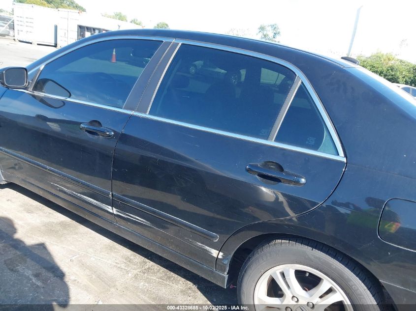 2007 Honda Accord 2.4 Ex VIN: 1HGCM56727A013986 Lot: 43328685