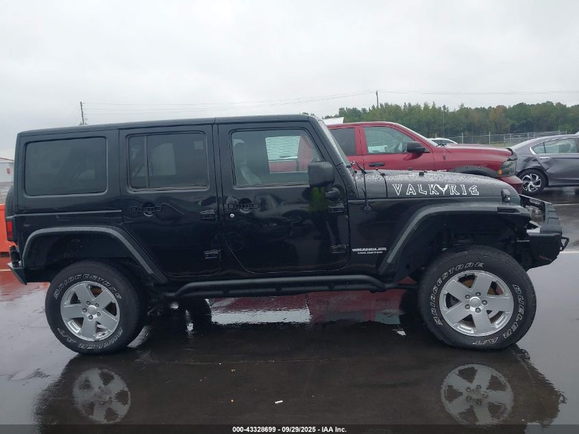 2013 Jeep Wrangler Unlimited Rubicon VIN: 1C4HJWFG8DL593392 Lot: 43328699