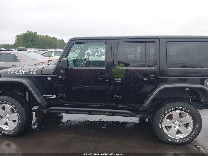 2013 Jeep Wrangler Unlimited Rubicon VIN: 1C4HJWFG8DL593392 Lot: 43328699